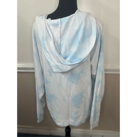 PINK Victoria’s Secret Oversized Tie Dye Hoodie Size Medium - Picture 3 of 7